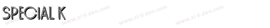 special k.字体转换
